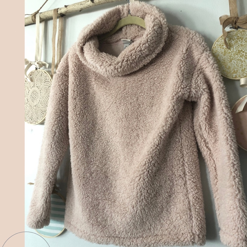 NWOT a new day Blush Pink Sherpa